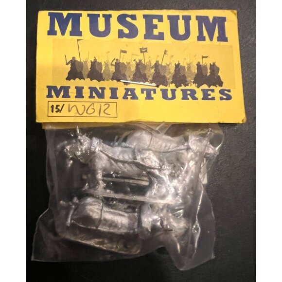 Museum Miniatures 15/WG12 Lead Figurine (Oxen? Bulls? Cows?) Set For Collectors - Picture 1 of 6